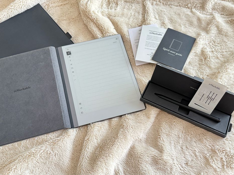 ReMarkable 2 + Pen + Folio – Ca nou – 2000 lei