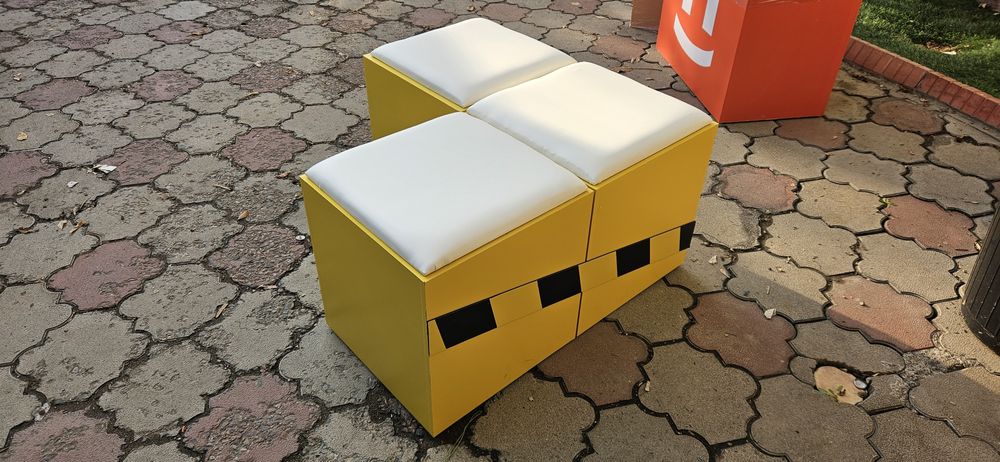 Пуфики скамейки мягкие продам