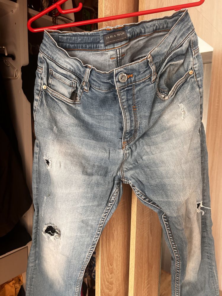 Jeans barbati slim  Zara man-marime 44