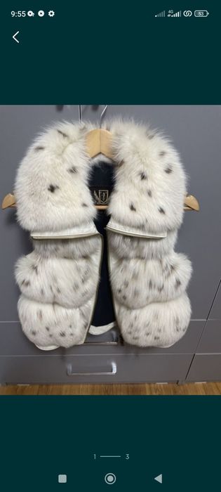 Жилет меховой натуральный