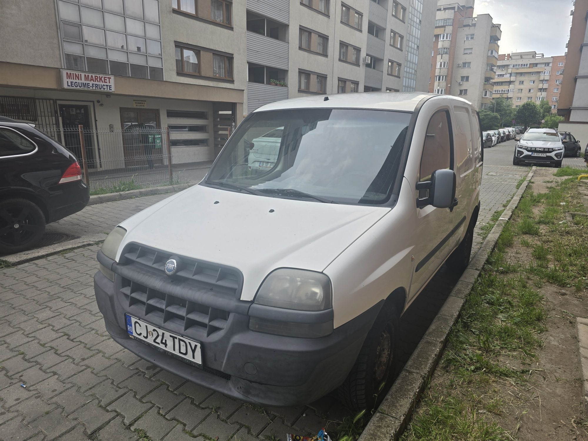 Vand fiat doblo - cu defecte - functionala, asigurare + itp valabil.