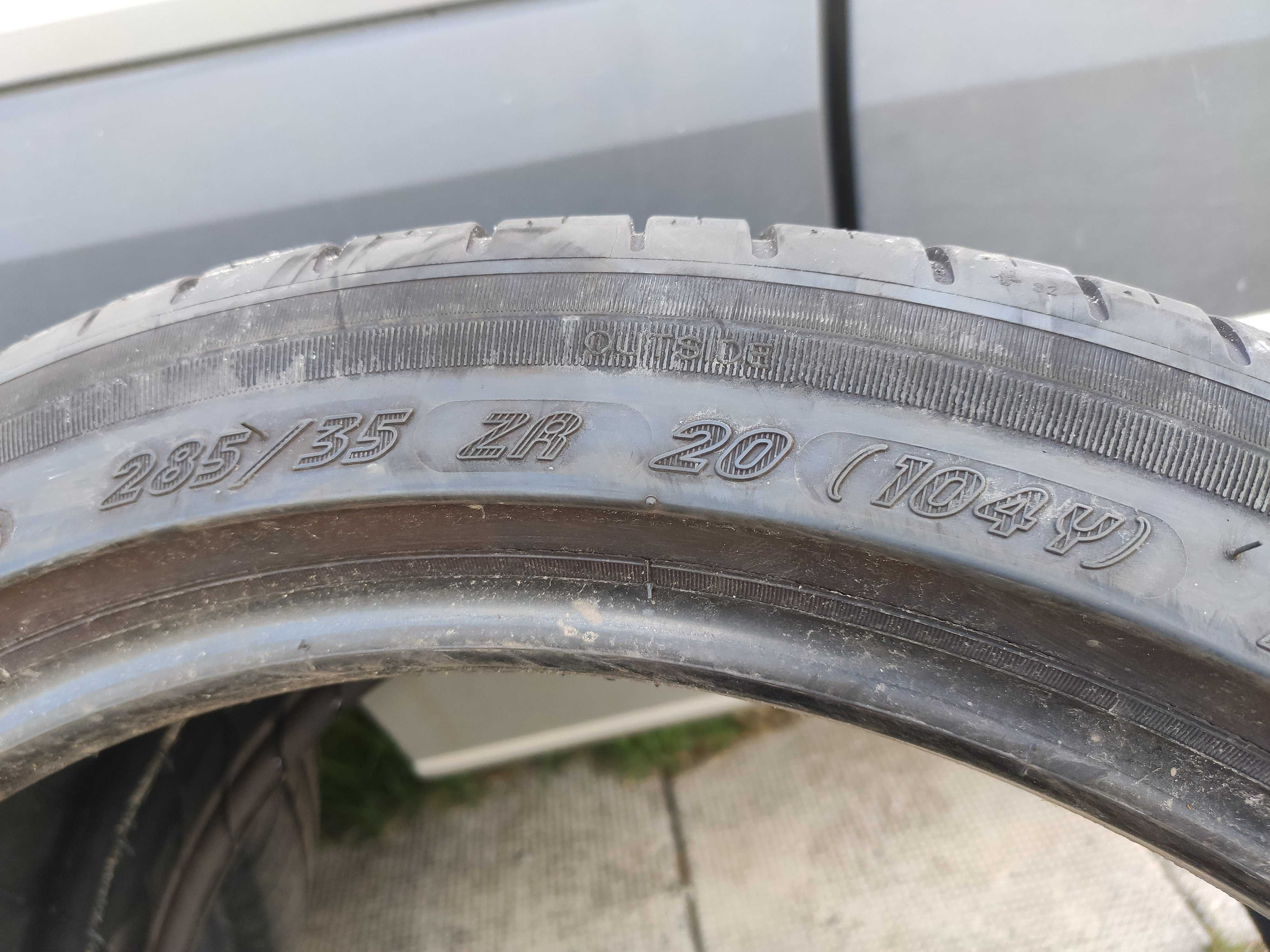 2бр Летни Гуми 285 35 20 - Michelin