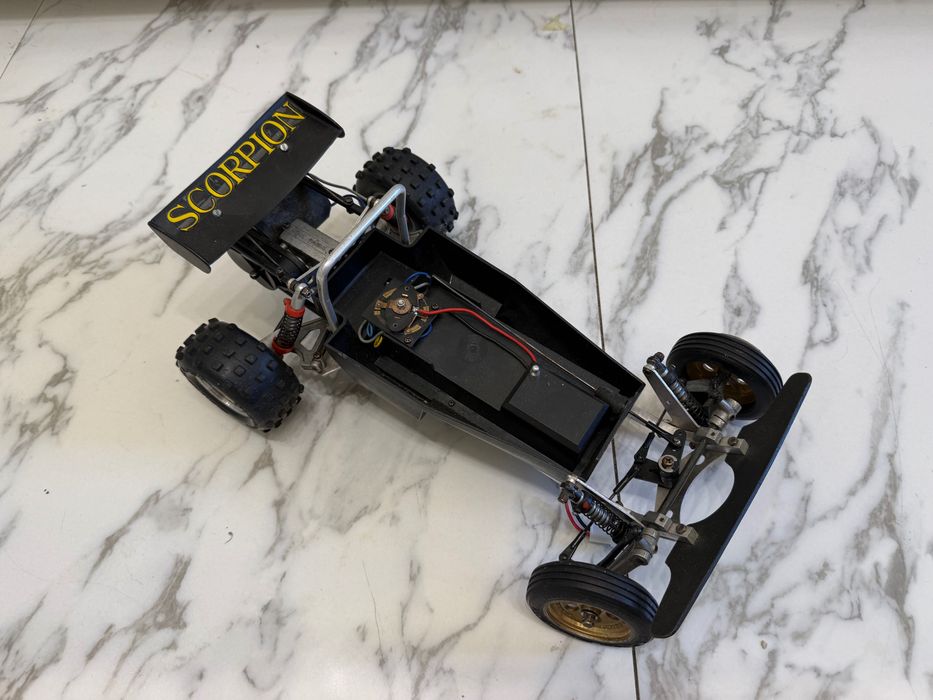 Automodel vintage Kyosho 1990 Mrc jucarii colectie Scorpion BMW