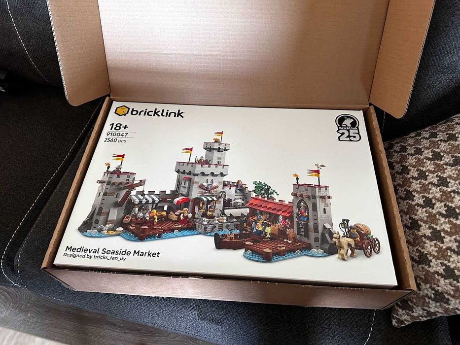 Лего: 910047 Medieval Seaside Market - BrickLink Designer Program