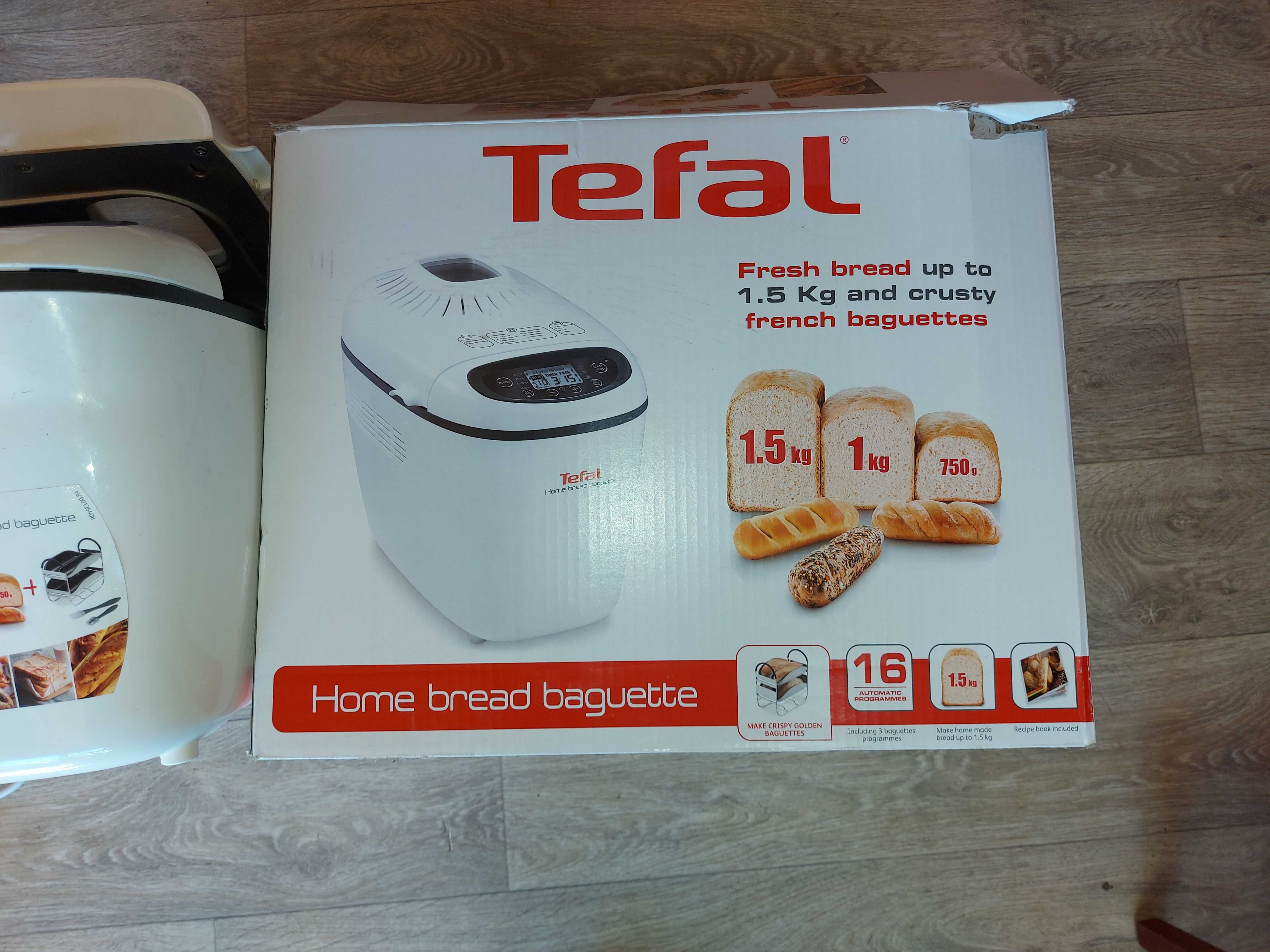 Mașină de pâine TEFAL Home Bread Baguette PF610138