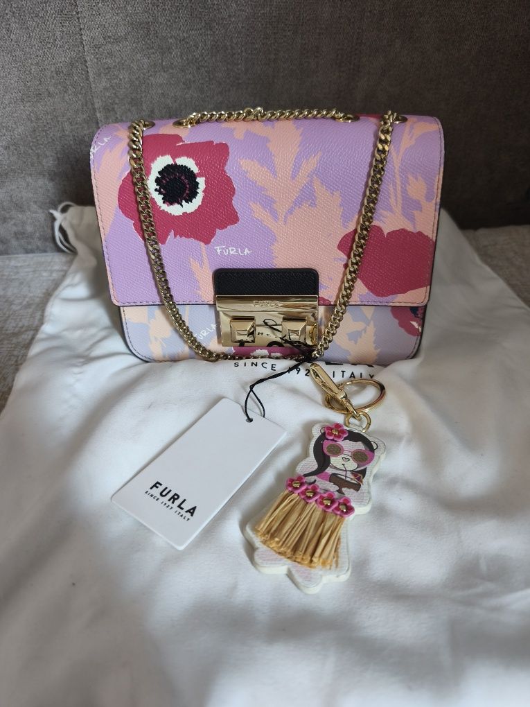 Чанта Furla и ключодържател
