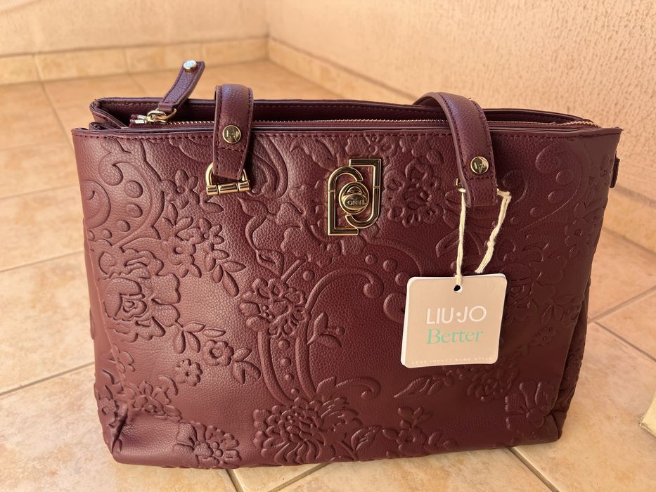 Дамска чанта Liu Jo  цвят бургунди