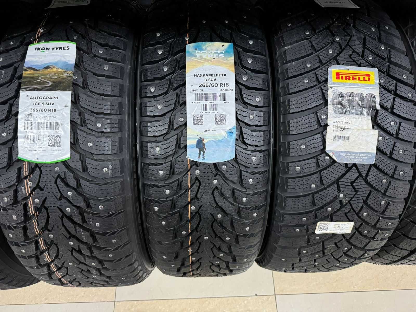 Зимние шины 265/60 R18