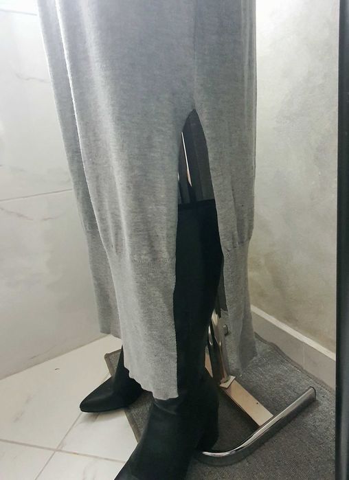 дамска есенно-зимна рокля - L р-р