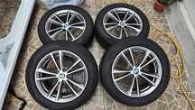 Jante aliaj bmw g30 g31 anvelope vara 225 55 r17 roti seria 5x112