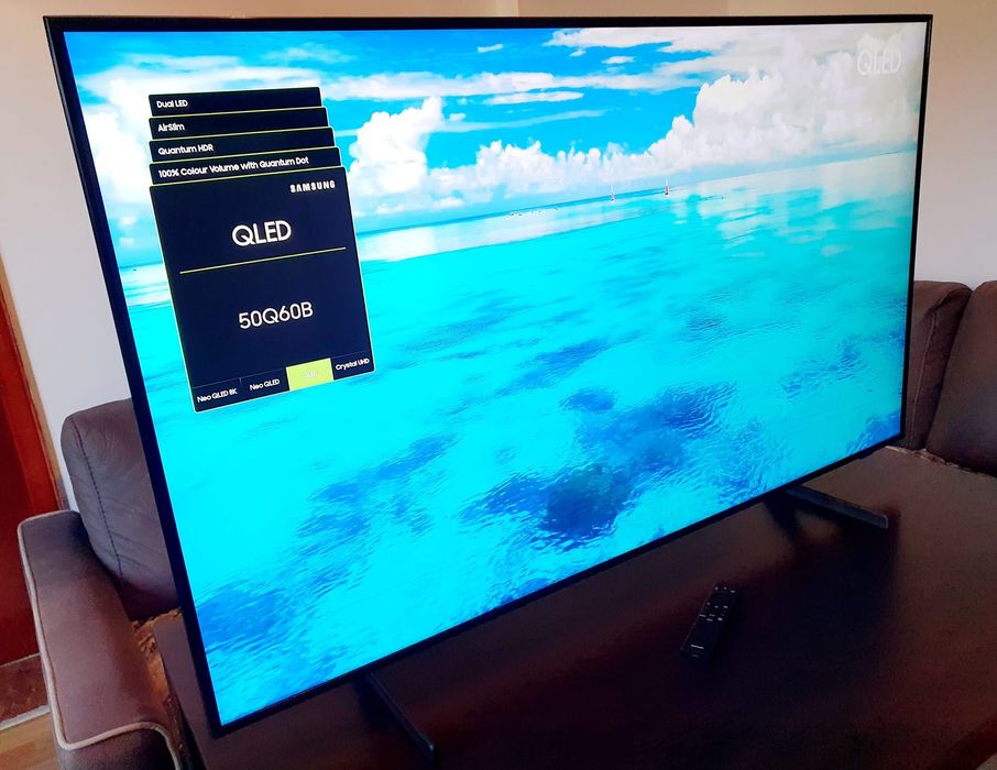 Телевизор - Samsung 50 ИНЧА - QLED - SMART TV - UHD - HDR !