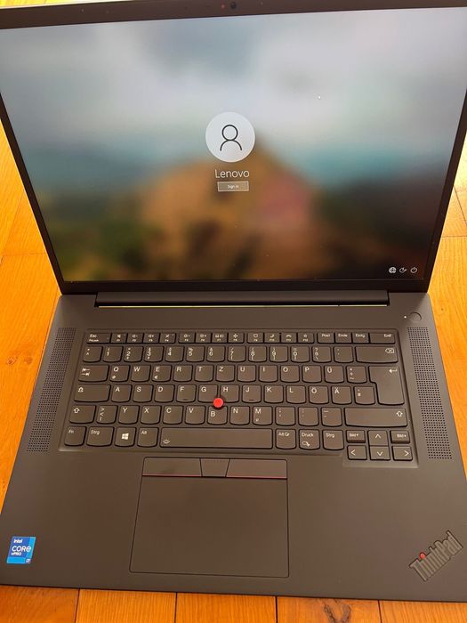 Lenovo  ThinkPad P1, Gen 4,Core i7,32GB RAM, 1TB SSD