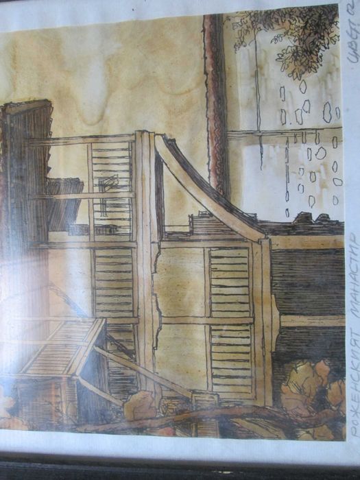 Оригинална карина -графика и акварел, Людмил Димитров, 33х24