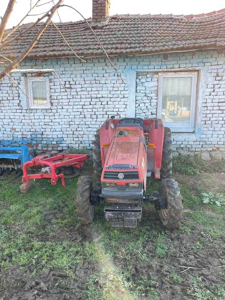 Мицубиши МТ26 Трактор, Ремарке, Плуг, Фреза, Косачка