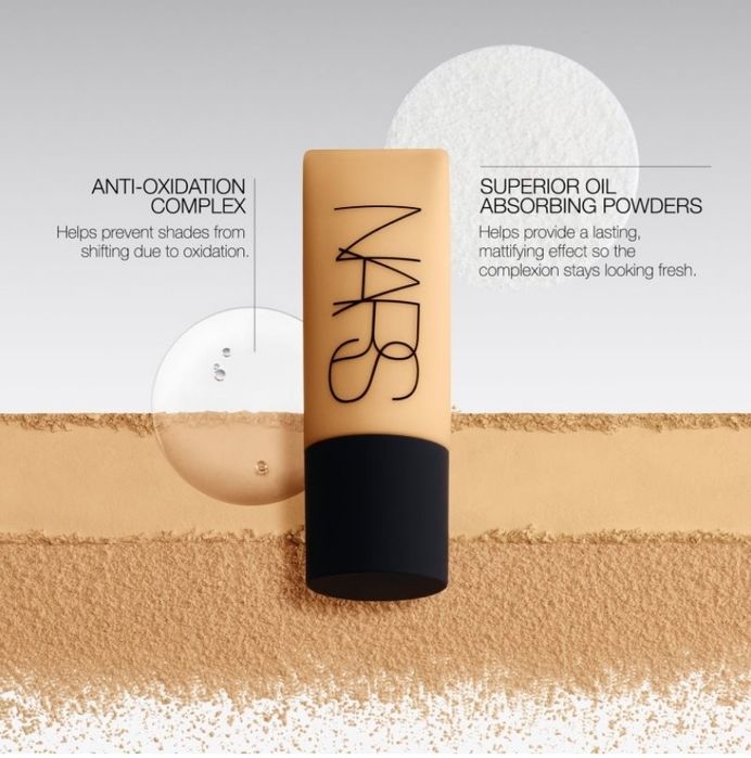 Fond de ten NARS Soft Matte Complete – nuanța Medium 5 Va