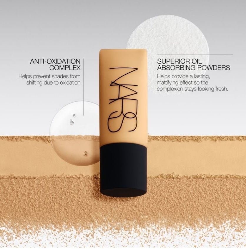 Fond de ten Nars Soft Matte Complete Foundation, nuanta Valencia