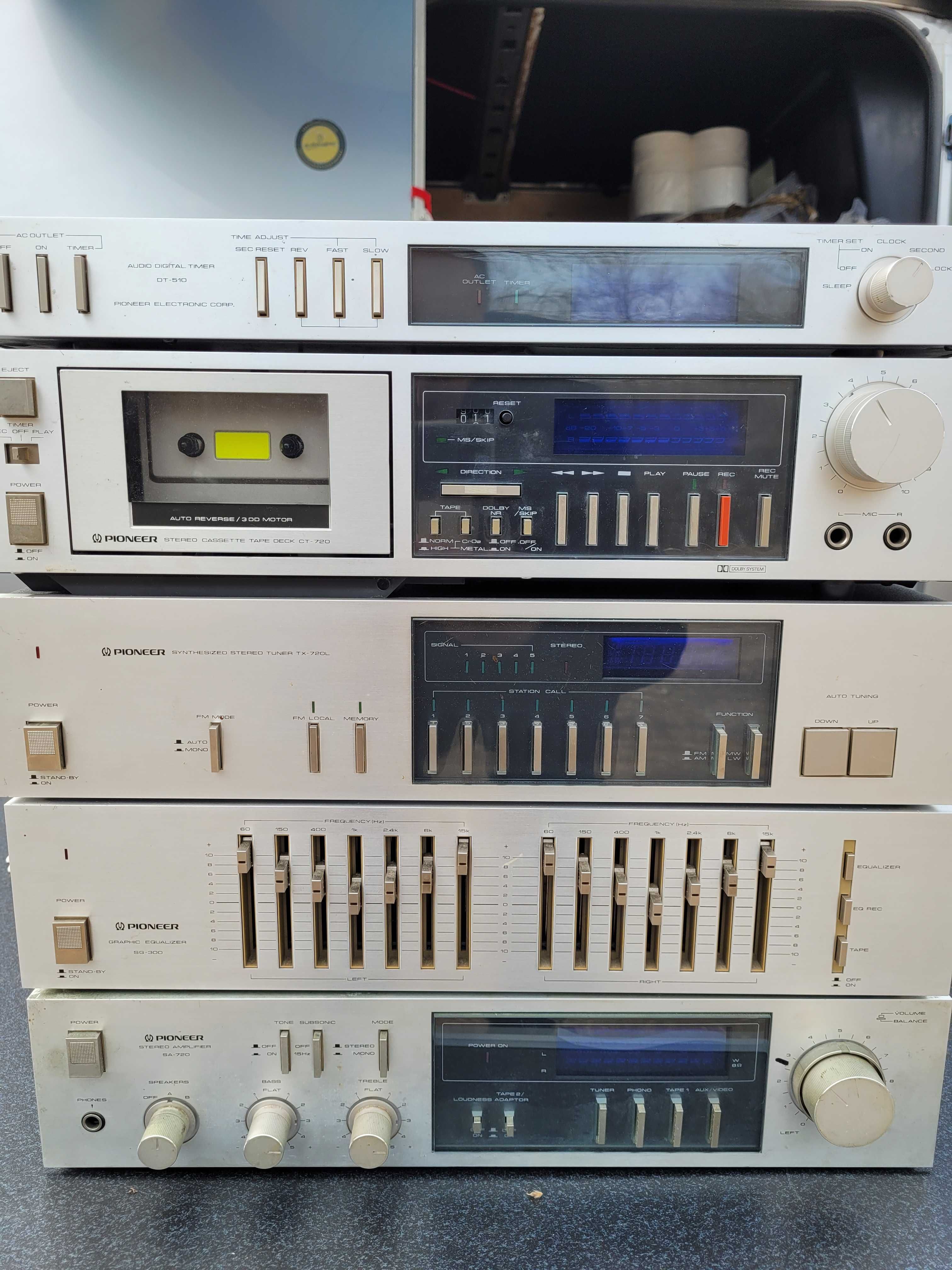 Уникална Pioneer-blue series-SA 720,TX 720L,CT 720,DT 510,SG 300