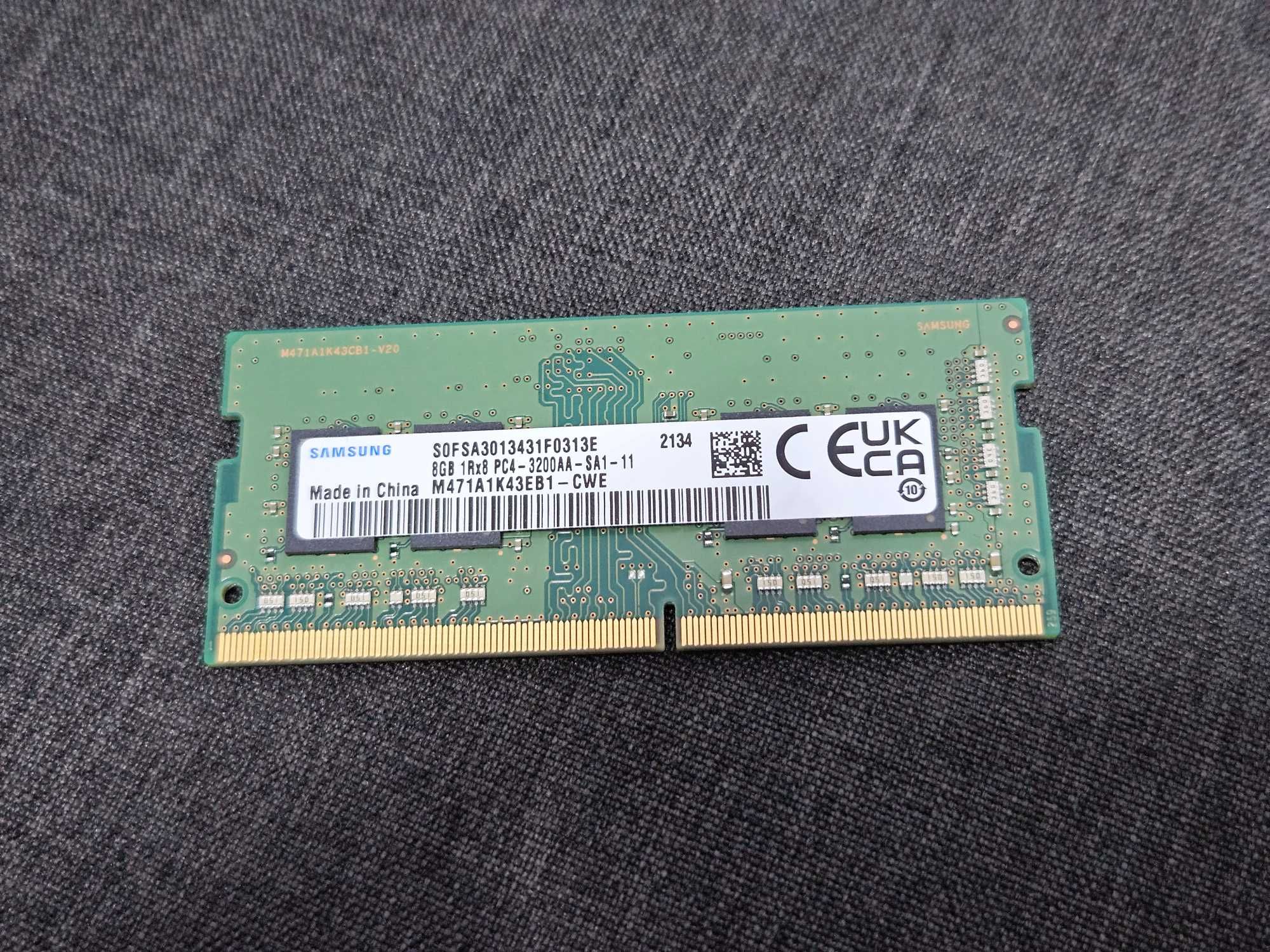 Memorie RAM Laptop 8GB DDR4 3200 MHz laptop Samsung