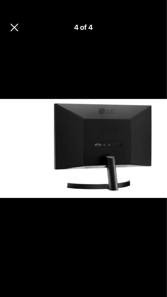 Монитор Gaming LG 23.8”, Full HD 75Hz, 5ms, FreeSync, Black Stabilizer