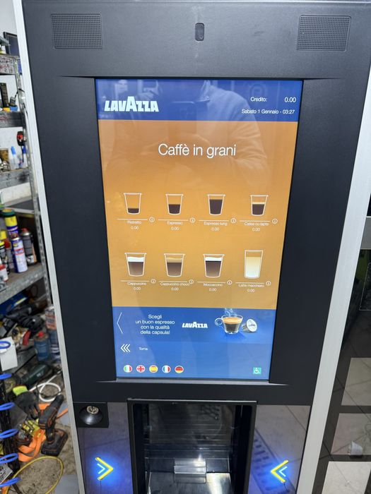 Necta Canto Touch boabe + capsule dual Cup