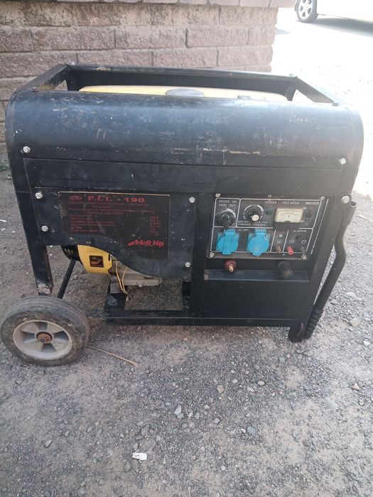 5 кВт Сварочный генератор бензиновый движок чабанка