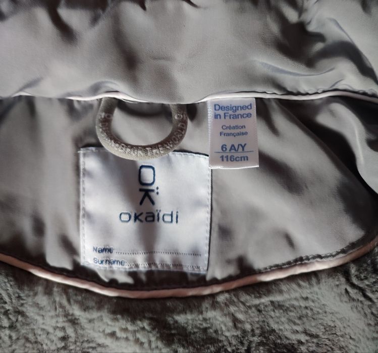Детски зимни якета Reebok и Okaidi за 6 години