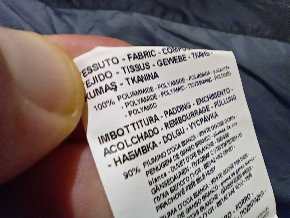 Emporio Armani EA7 пухено яке пухенка оригинал 90% пух