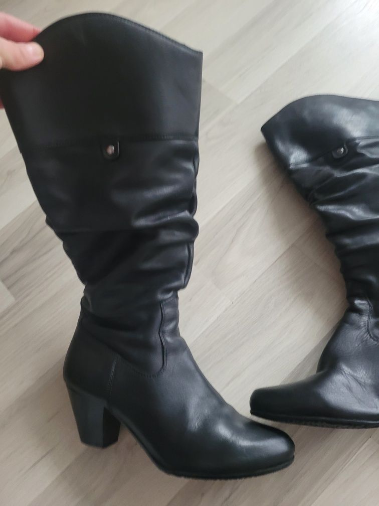 Cizme din piele naturala 5 TH Avenue marime 37