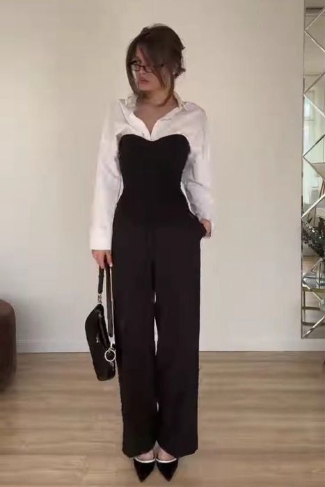 Костюм комбинезон с рубашкой