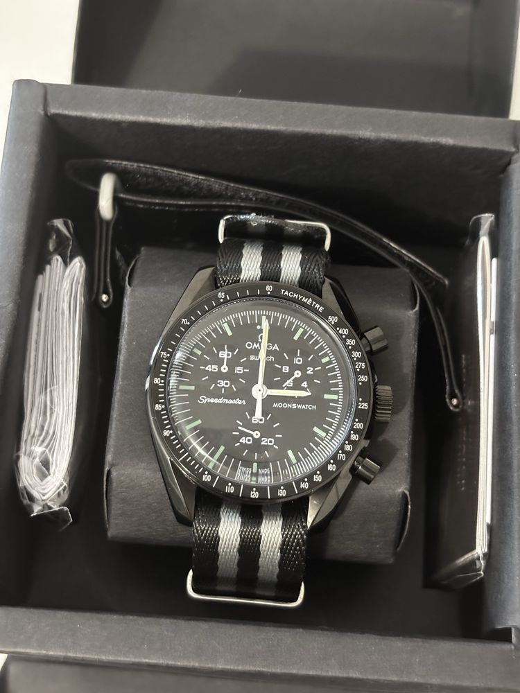 Omega x swatch mission to mercury