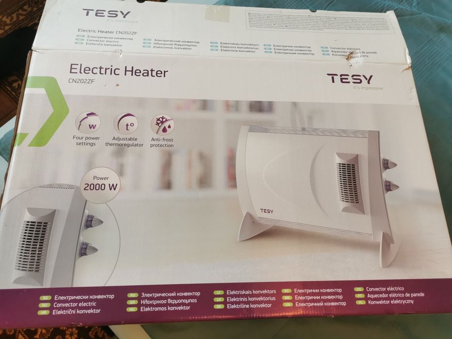 Електрическа печка TESY