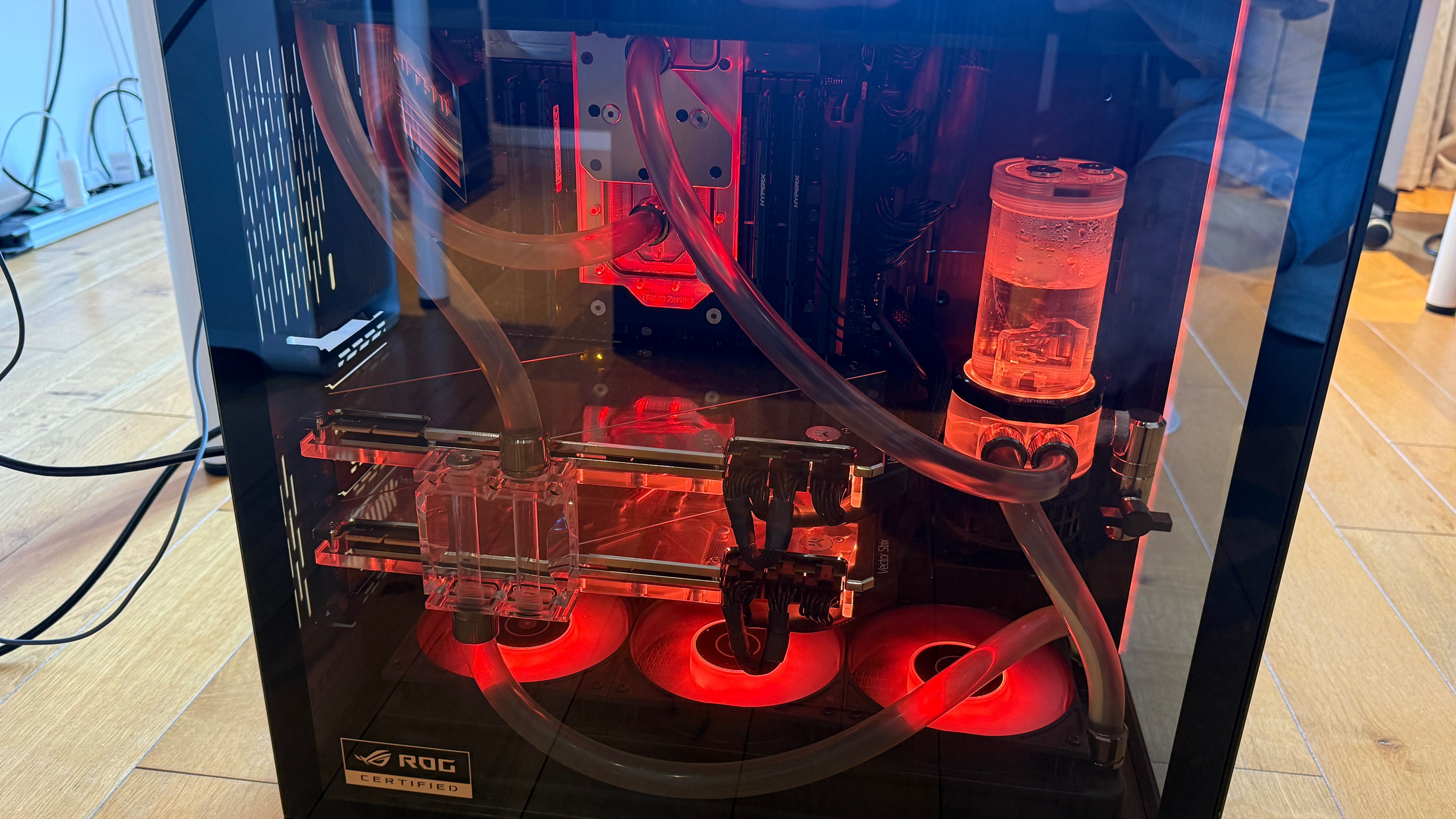 Workstation Threadripper 3960X + 2x RTX 3090 + EKWB 128GB RAM 2.5TB