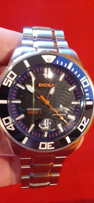 Doxa Shark Ceramica XL Limited Edition nr.600/2000 Nou cu Documente