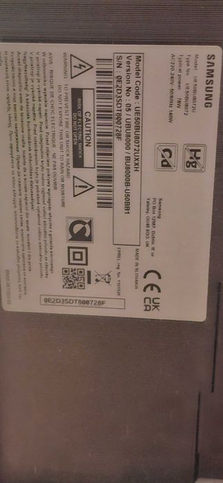 Tv Samsung 126 cm DEFECT pt piese