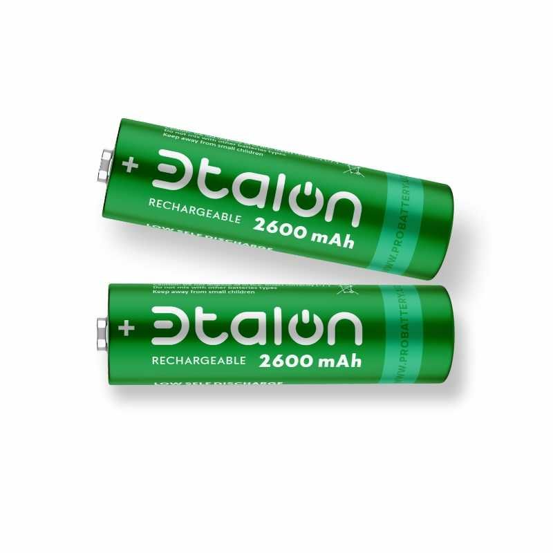 Аккумулятор ЭTALON NiMH 1.2V 2600mAh (HR6) AA 2*BL