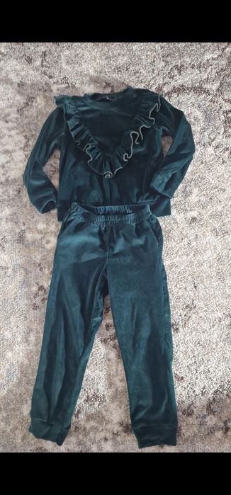 Compleu catifea fetite