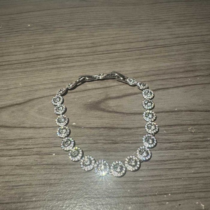 Bratara Swarovski Angelic, Argintie - nouă, în cutie