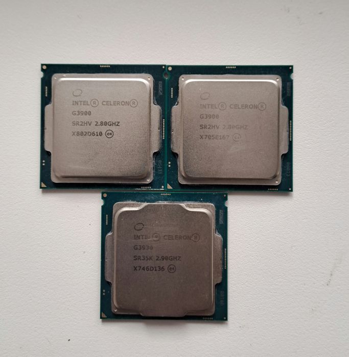 Процессоры G3900, G3930, G4400