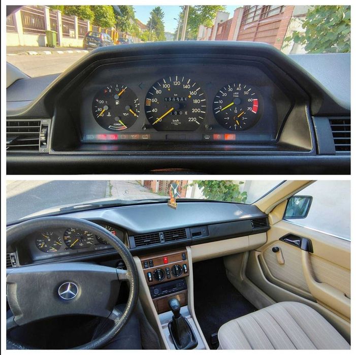 Mercedes 230E W124 Vehicul Istoric Retromobil / Aer Conditionat/Trapă
