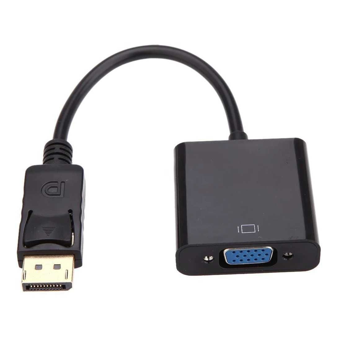 Переходник кабель-Адаптер/Конвертор Displayport DP --> D-Sub (VGA)