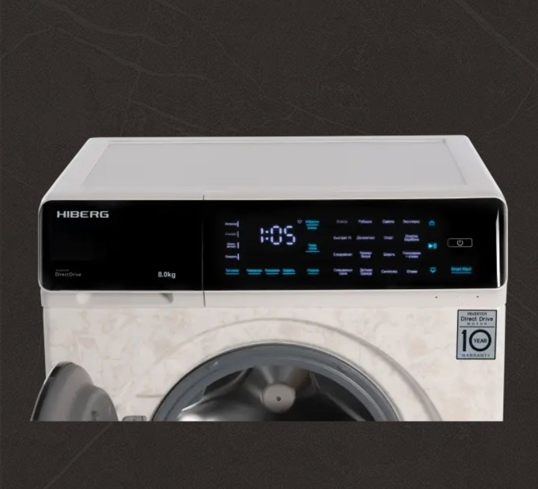 HIBERG i-DDQ9 - 812 Ym
Инверторный мотор с прямым приводом