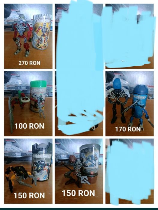 Seturi Lego Bionicle generația 1