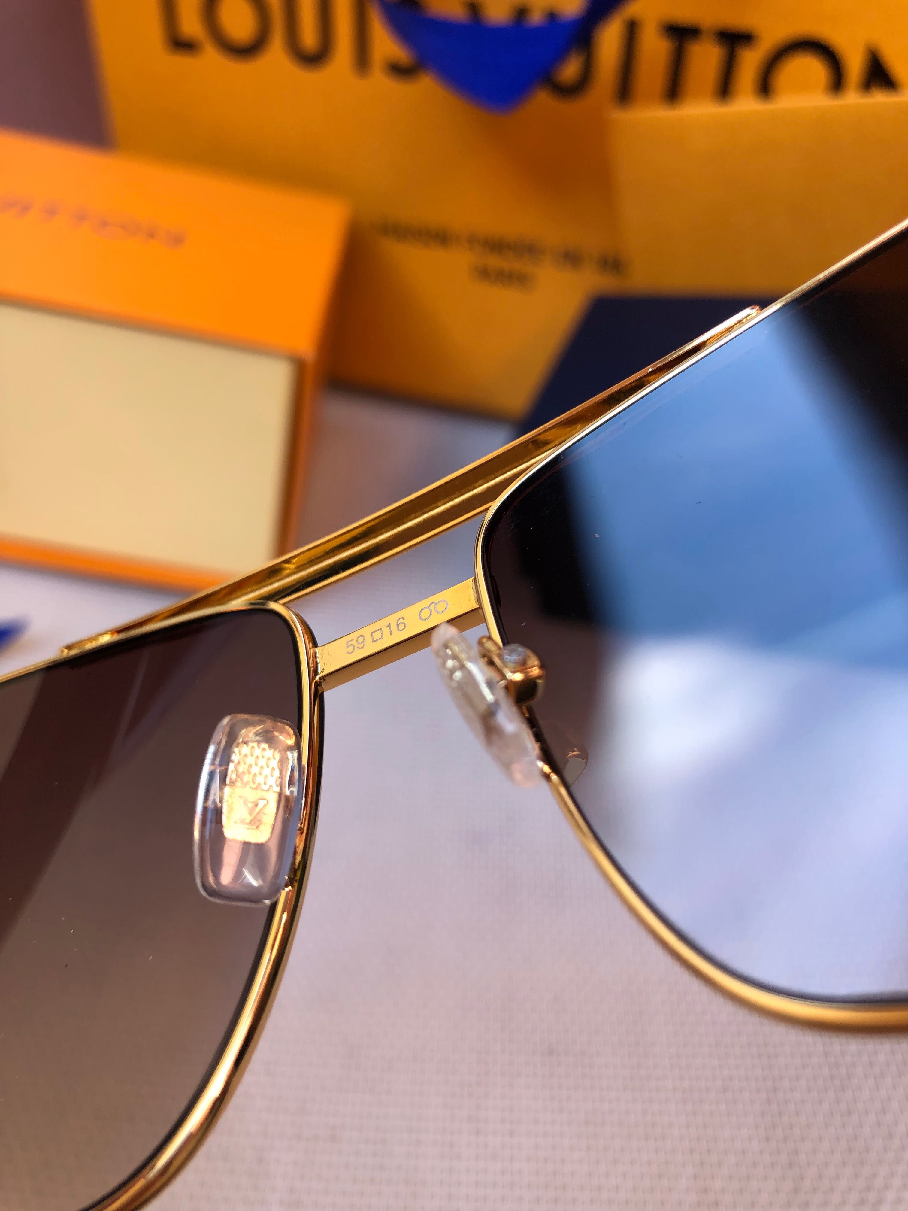 Ochelari de soare Louis Vuitton Attitude originali Gold