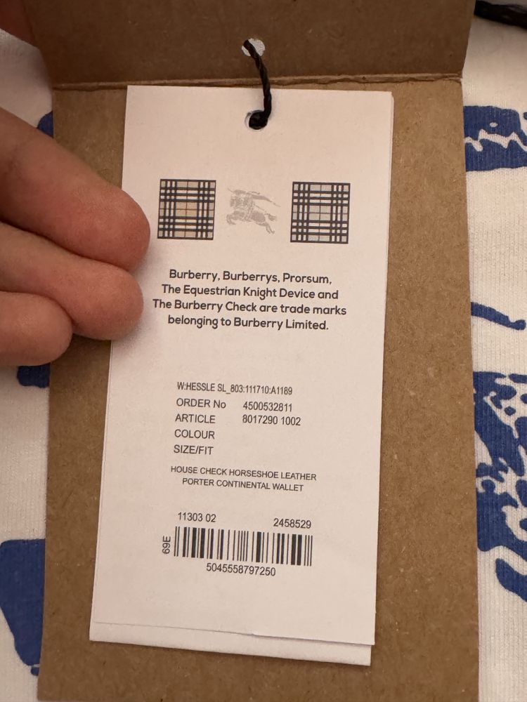 Тениски на BURBERRY