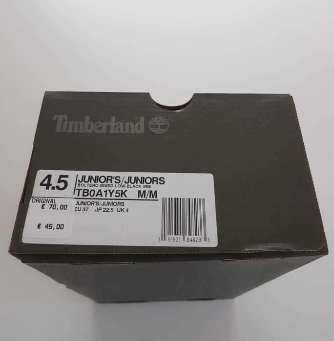 Adidași Timberland Boltero Mixed Low Black Iris A1Y5K Originali
