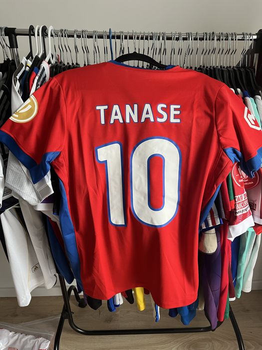Tricou de fotbal FCSB Steaua Bucuresti cu Florin Tanase 10 marime M