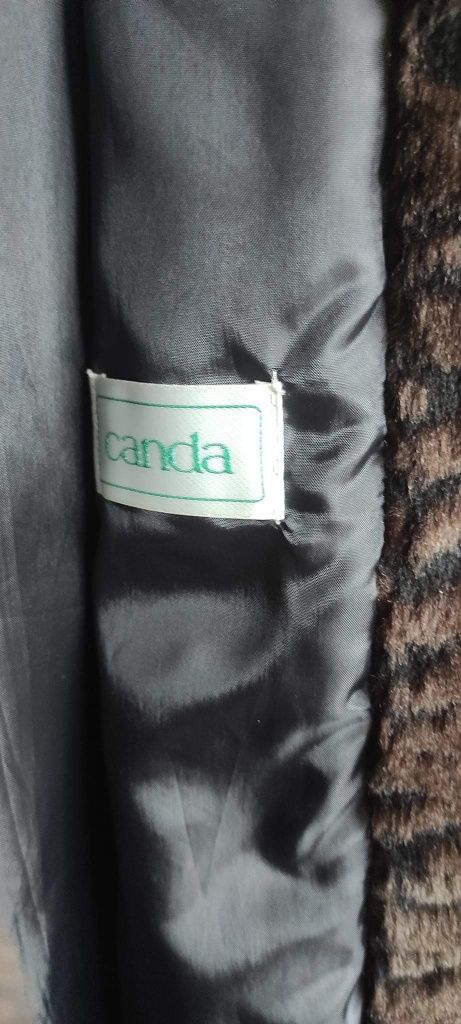 Зимно палто с косъм Canda