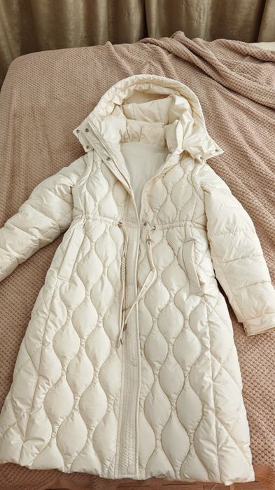 Водоустойчиво бяло яке-елек