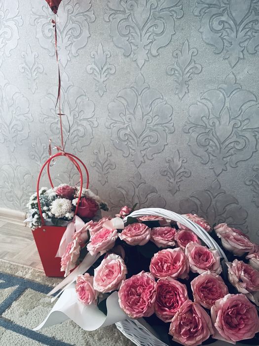Свежий букет нежные
