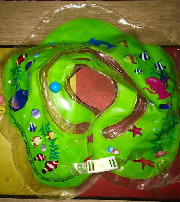 Colac de gât pentru bebeluși, culoarea verde